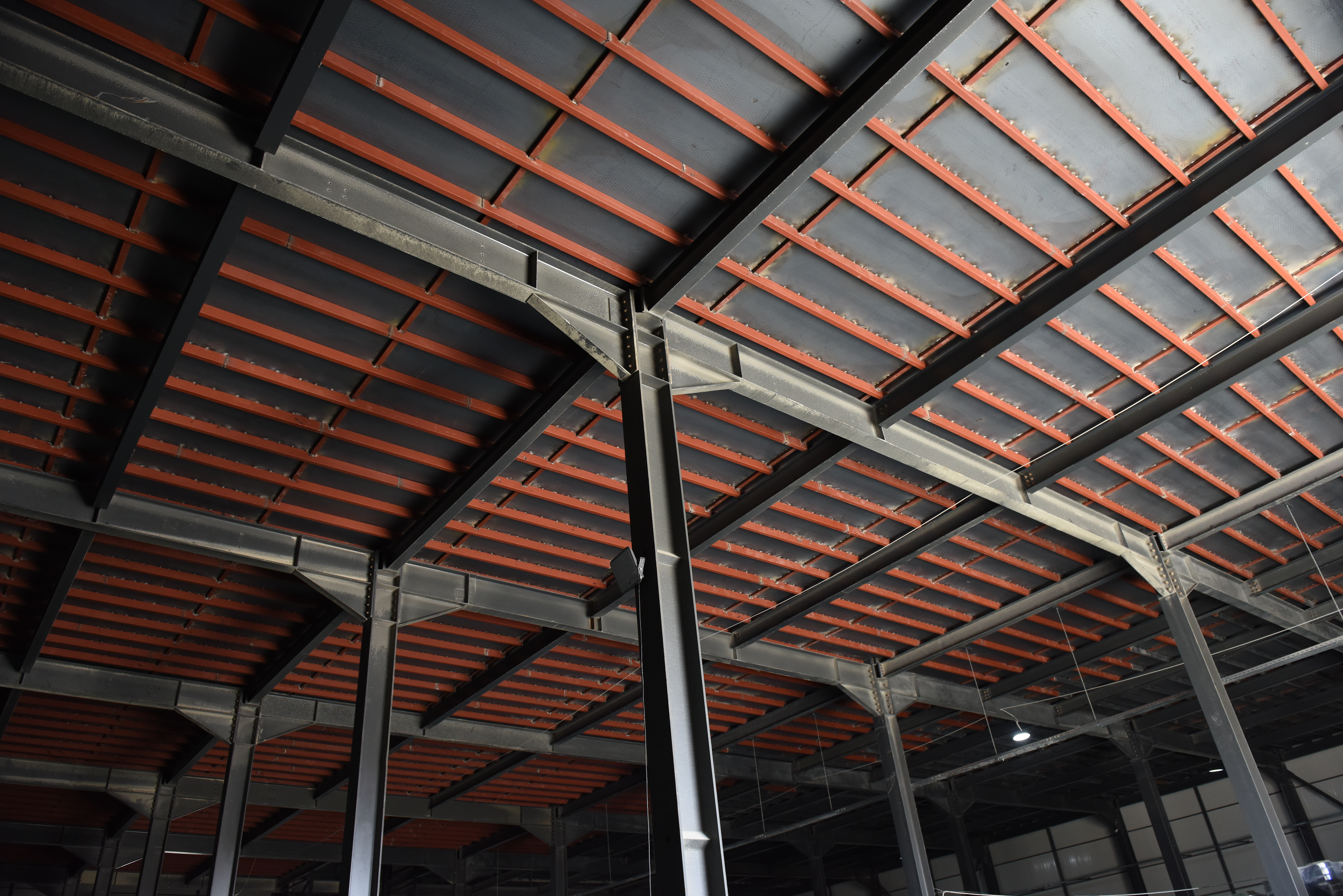 Endüstriyel Fabrika Çelik Konstrüksiyon - Görsel